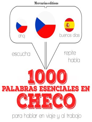 cover image of 1000 palabras esenciales en checo
